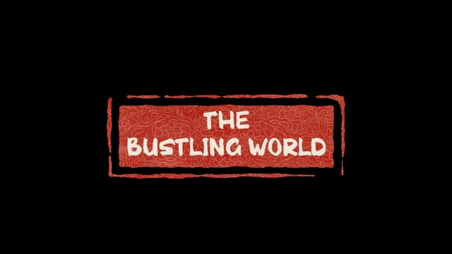 Bold white text inside a textured red rectangle with a hand-drawn effect.