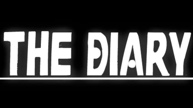Stylized uppercase font, underlined; "D" and "A" feature central circles.