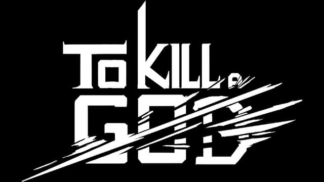 Stylized white text with sharp, diagonal slashes and a dynamic, angular design.