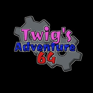 Colorful text with playful, cartoon-like font layered over a metallic gear design.