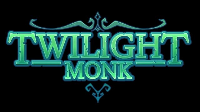 Stylized green text with glowing effect and intricate flourishes.