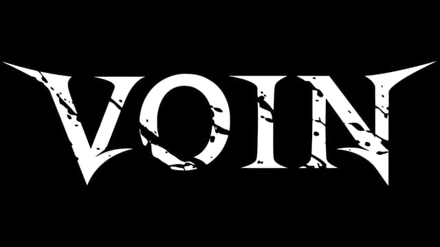 Stylized serif font with thick strokes and pointed extension accents.