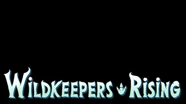 Stylized font with sharp, flowing edges and a small paw print detail.