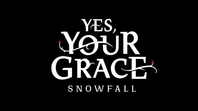 Stylized serif font with decorative vines and red flower accents throughout.