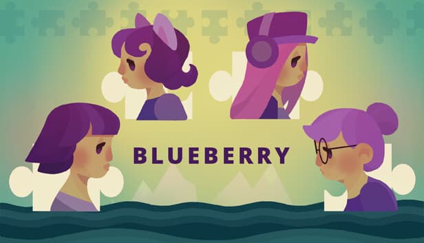 Four illustrated female profiles with diverse hair styles, surrounded by puzzle piece shapes.