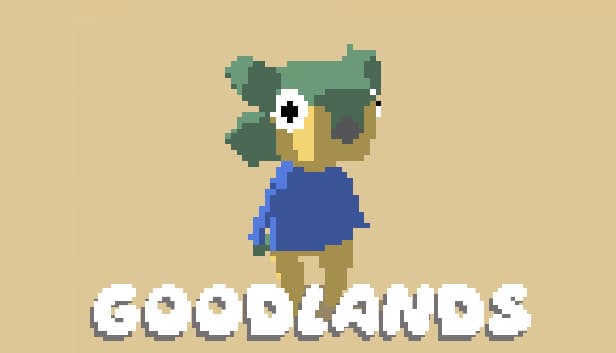 Pixel art of a standing koala bear with large white eyes, and a blue t-shirt on a tan background.