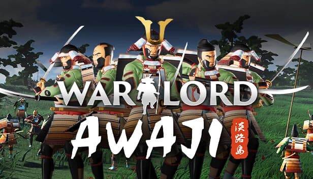 A group of armored samurai warriors with swords and helmets stand ready amid a lush, green forest.