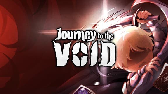 A young boy with blond hair wields a glowing sword in a dark, mysterious environment.