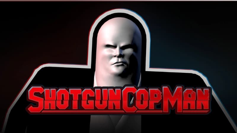 A bald man in a dark suit stands against a split light background, displaying a serious expression.