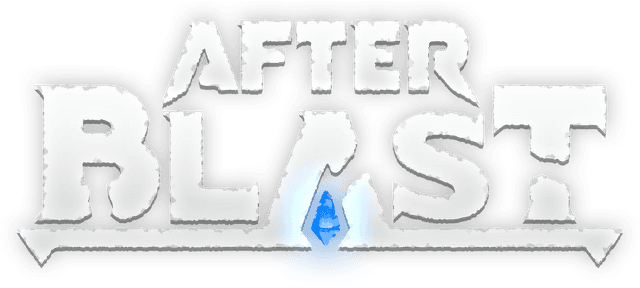 Bold, angular font with blue crystal in cut-out letter. Edgy and dynamic.
