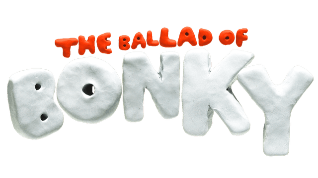 Rounded, clay-like letters with pronounced texture and playful 3D effect.