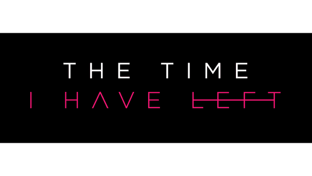 Stylized sans-serif font, pink glitch effect on bottom text.