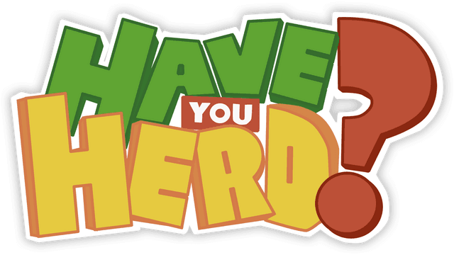 Bold, blocky letters with playful staggered alignment and a large question mark.