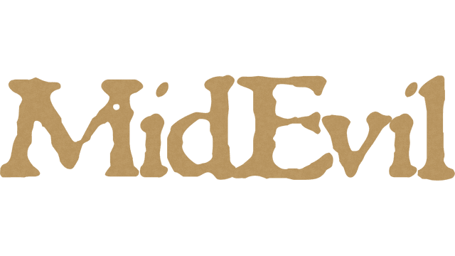 Rustic, eroded font with uneven edges and a medieval parchment texture.