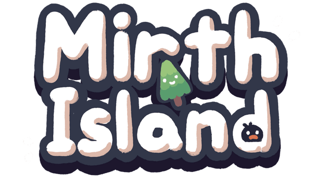 Rounded, playful font with soft outlines; tree and character accents.