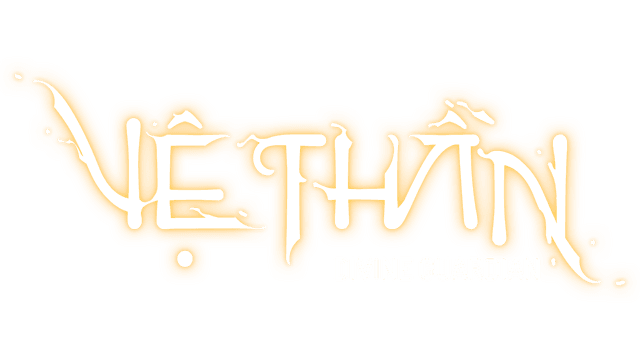 Stylized font with flowing, cosmic-like extensions and bold strokes.