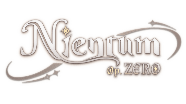 Curved serif font with ornate swirls and a central star accent.