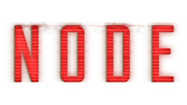 Red, glitchy block letters with glowing edges and slight distortion effects.