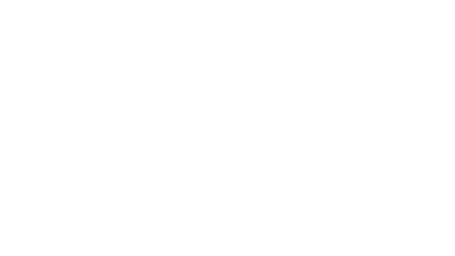 Distressed white text with splatters and geometric accents, unevenly spaced.