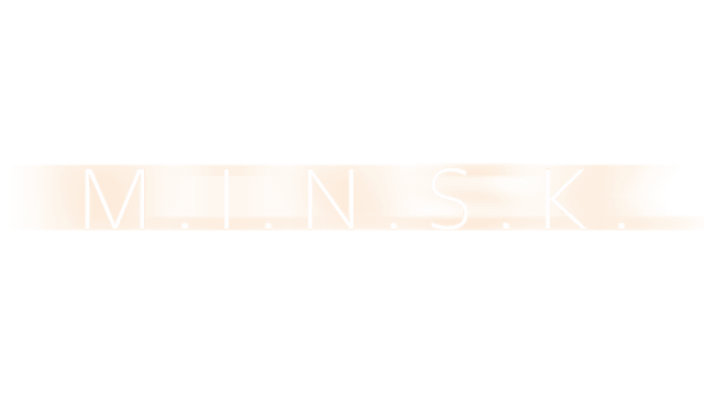 Sleek, angular font with wide spacing on a horizontal orange glow.
