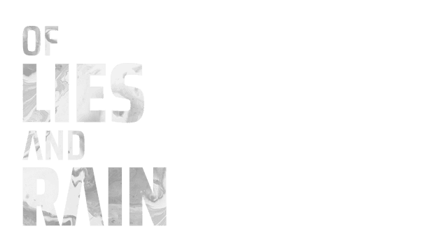 Blocky grayscale letters with a cloudy texture and bold, compact arrangement.