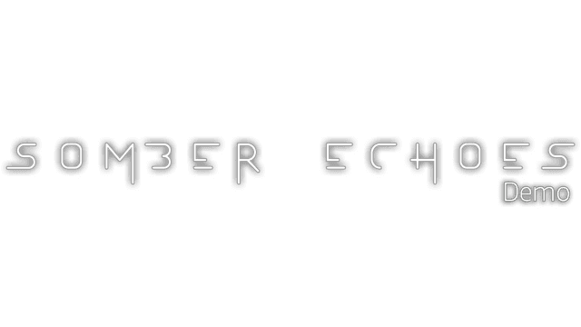 Futuristic, thin white font with geometric cuts, evenly spaced letters.