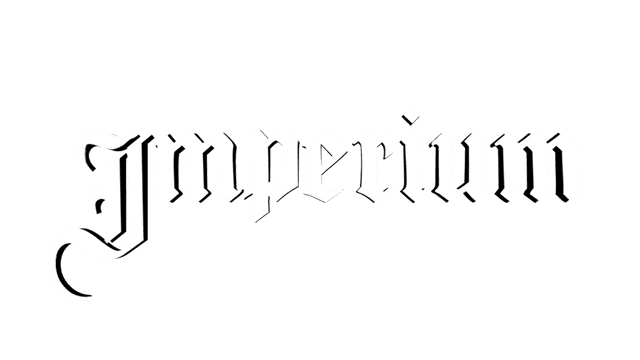 Gothic-style font with bold, intricate lettering design.