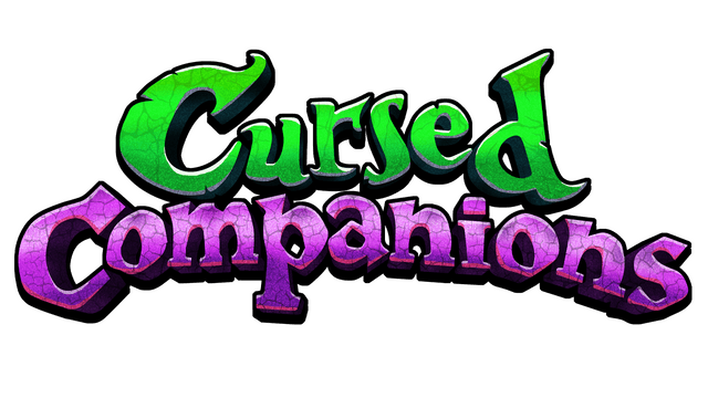 3D green and purple textured font with a mystical, enchanted style.