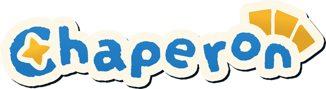 Blue playful font with star-shaped "C" and yellow geometric accents.
