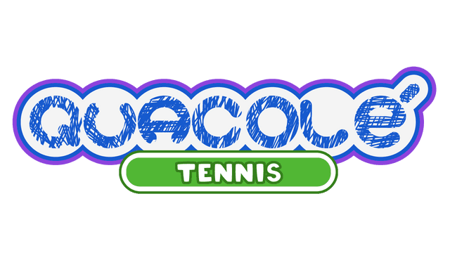 Crayon-style text with bold outline; playful green bar below.