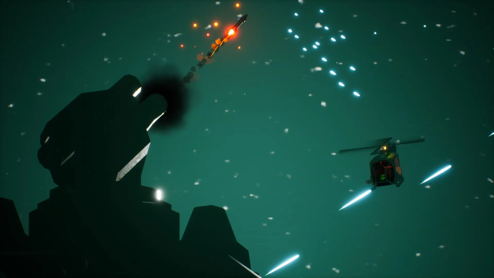 EVAC: Screenshot showing game interface and gameplay elements