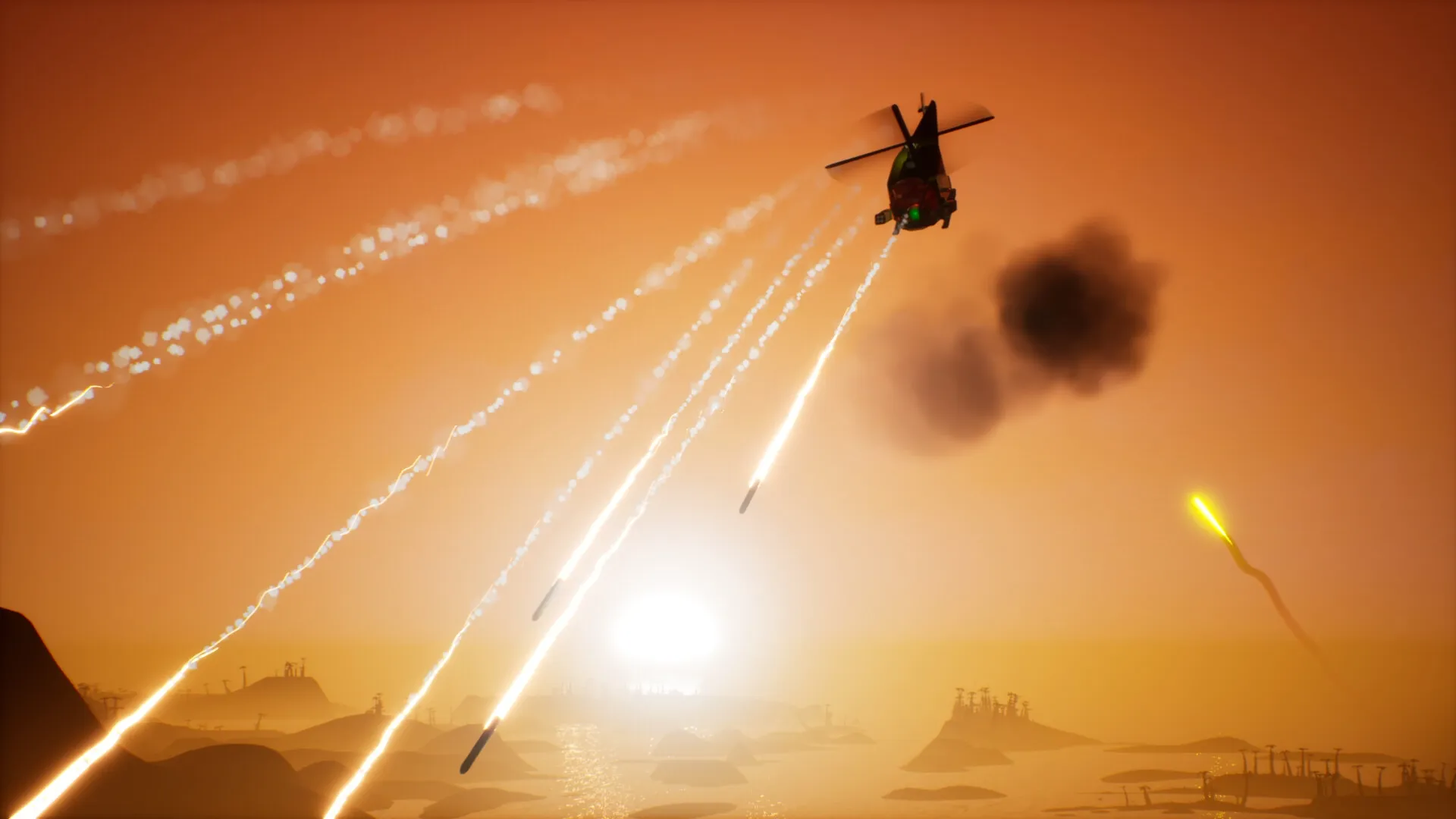 EVAC: Screenshot showing game interface and gameplay elements