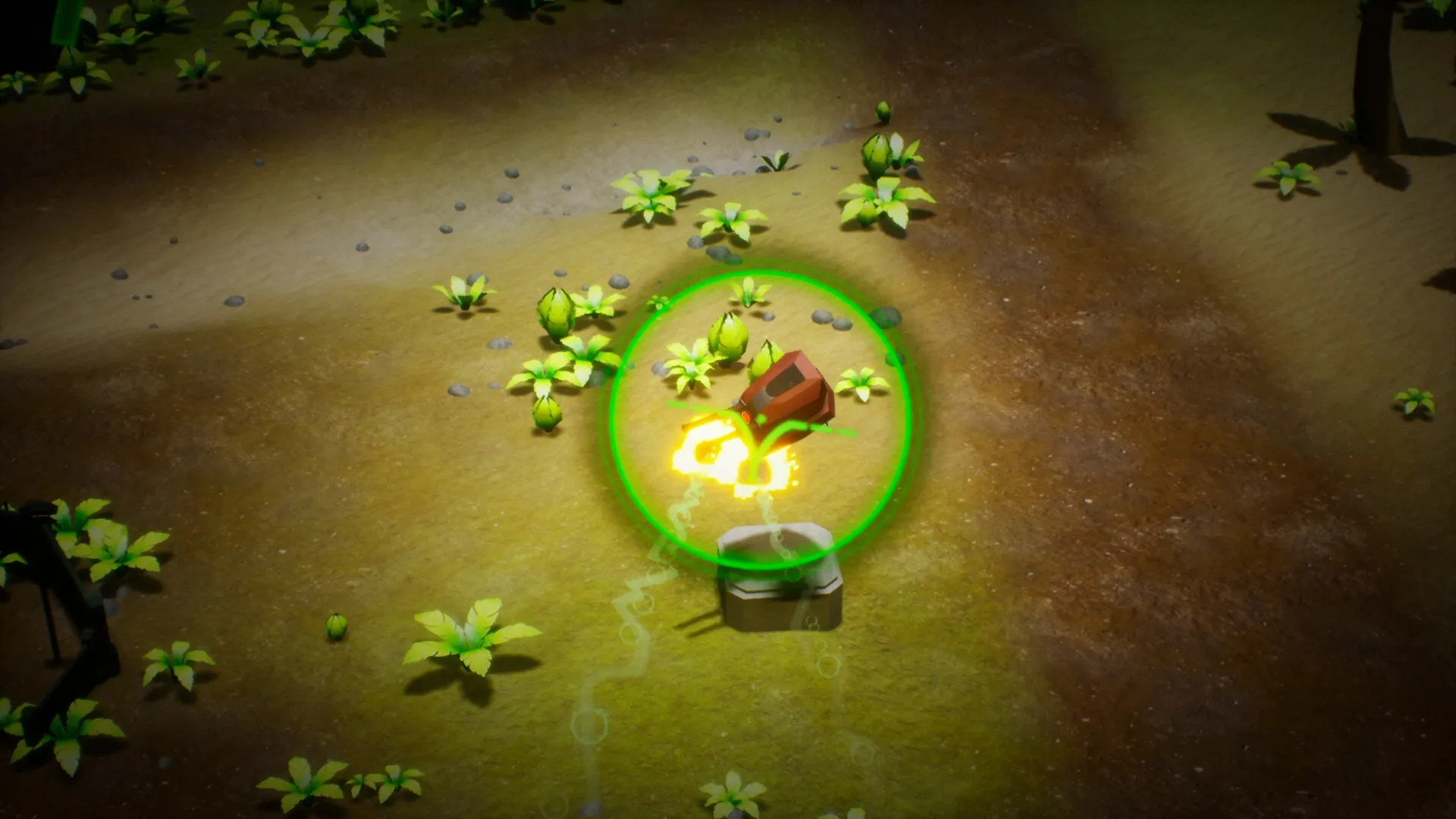 EVAC: Screenshot showing game interface and gameplay elements