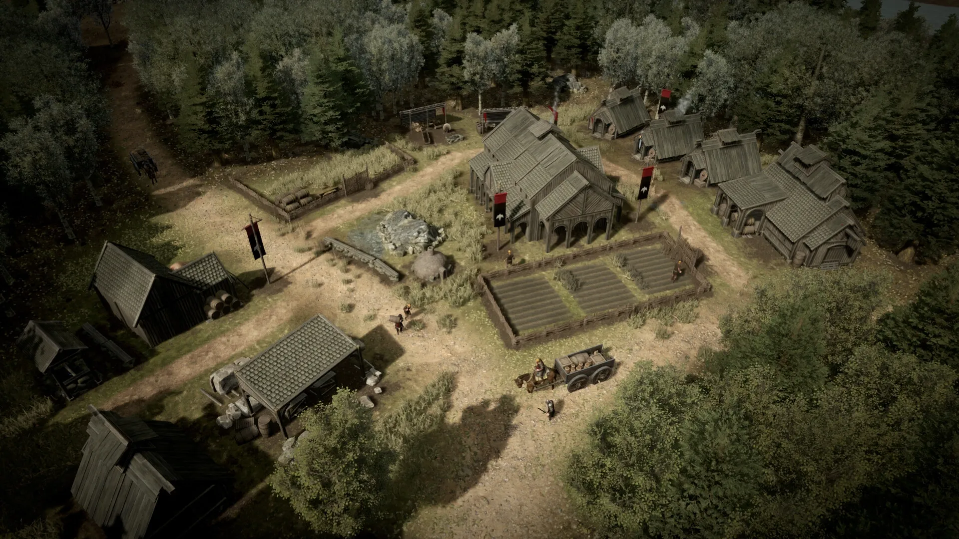 Anvil Empires: Screenshot showing game interface and gameplay elements