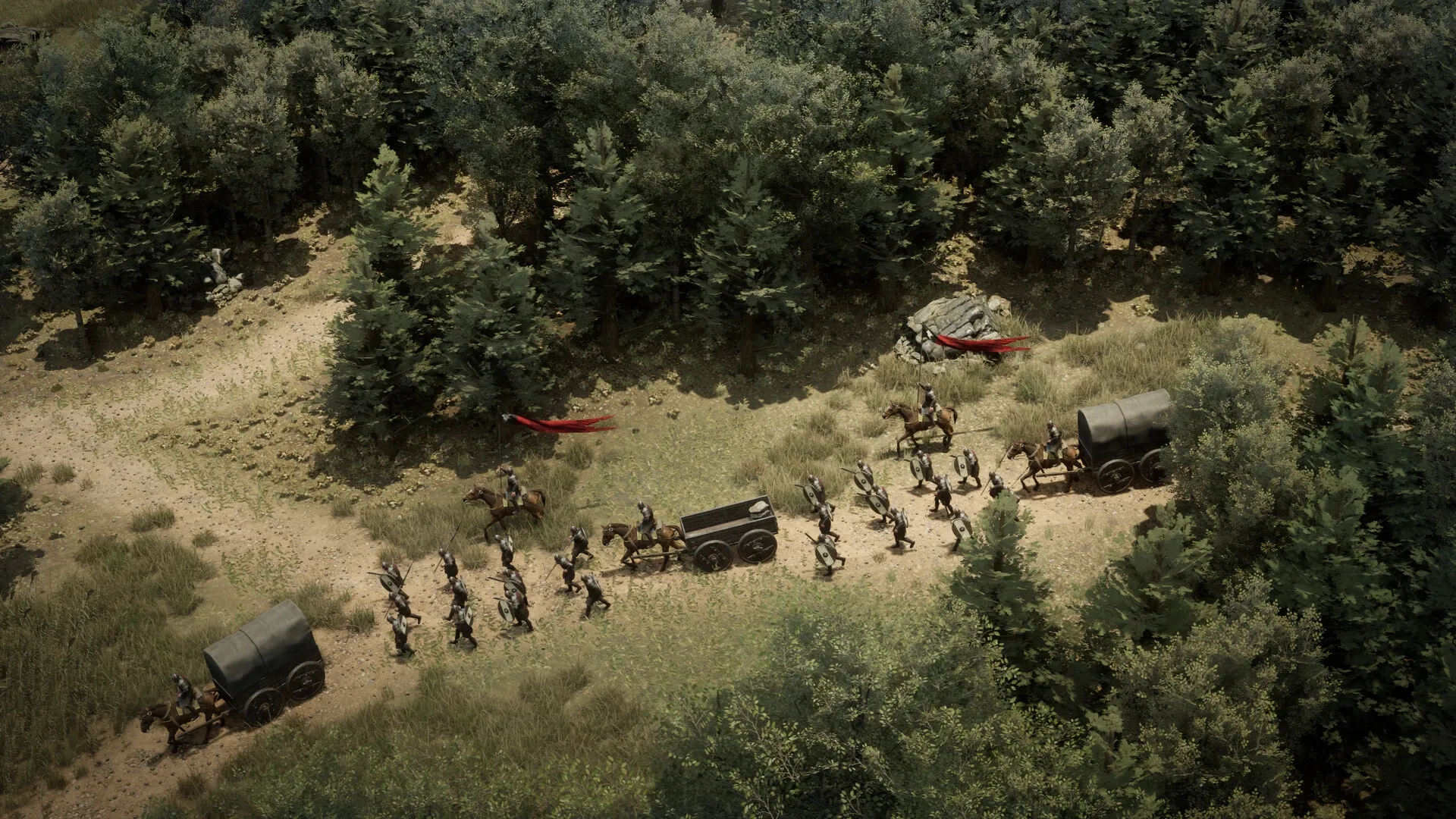 Anvil Empires: Screenshot showing game interface and gameplay elements