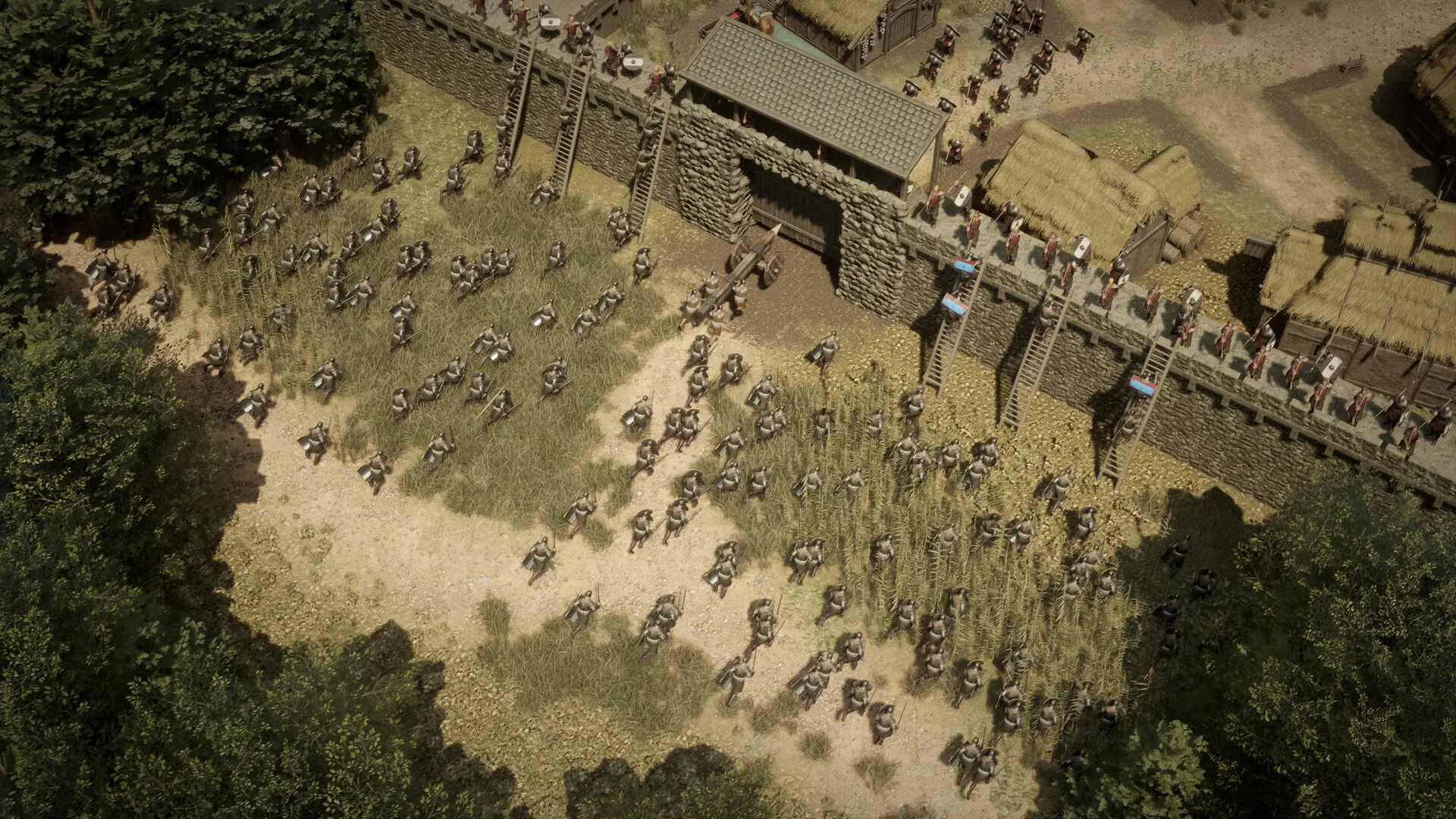 Anvil Empires: Screenshot showing game interface and gameplay elements