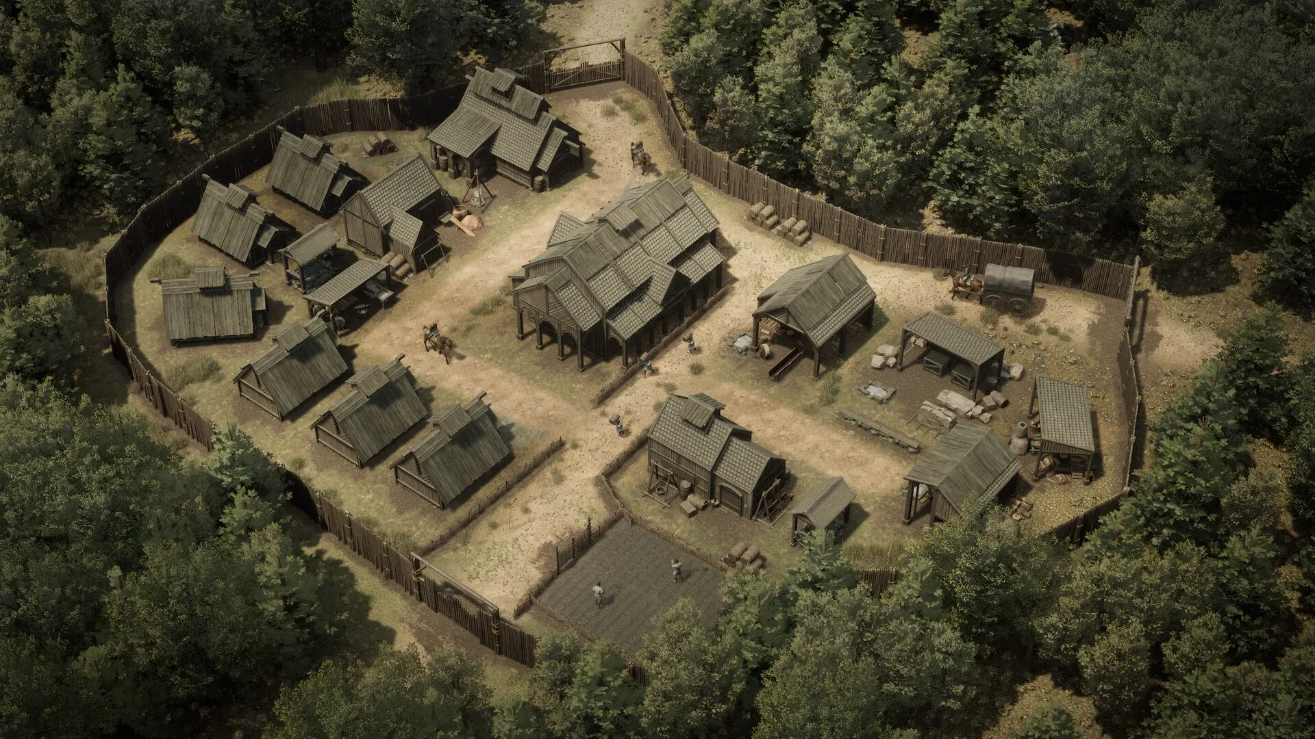 Anvil Empires: Screenshot showing game interface and gameplay elements