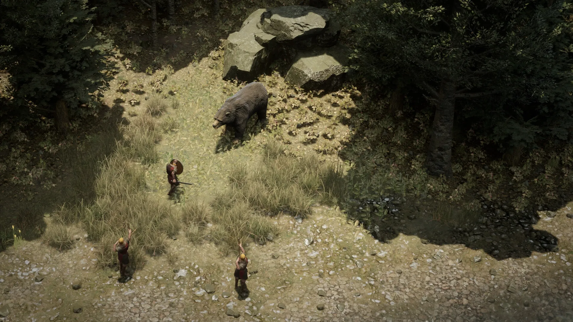 Anvil Empires: Screenshot showing game interface and gameplay elements