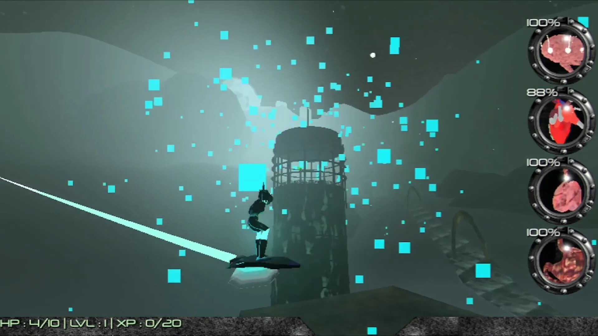 Automaton Heart: Screenshot showing game interface and gameplay elements