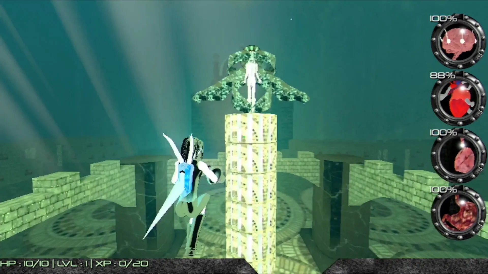 Automaton Heart: Screenshot showing game interface and gameplay elements