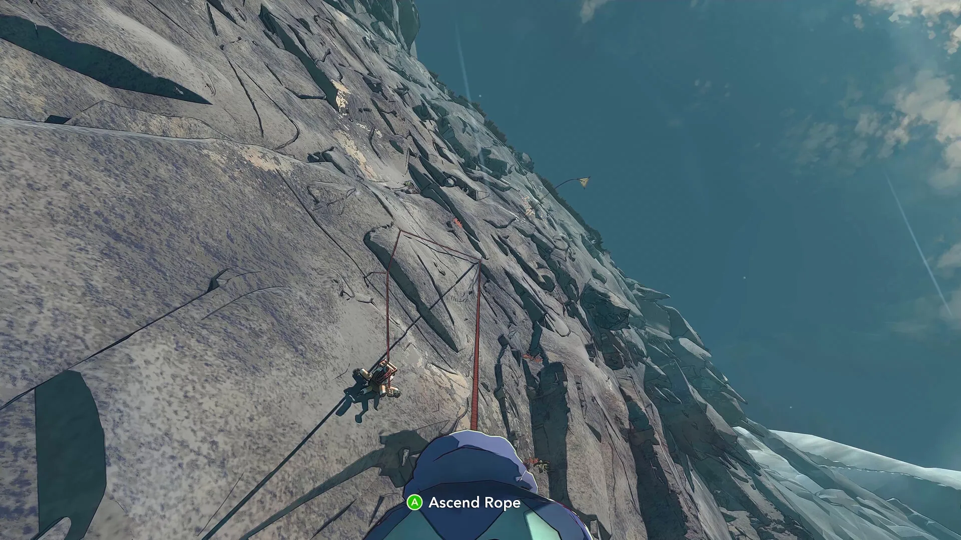 Cairn: Screenshot showing game interface and gameplay elements