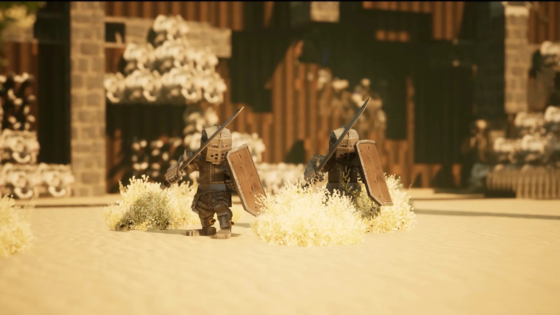 Castle Craft: Screenshot showing game interface and gameplay elements