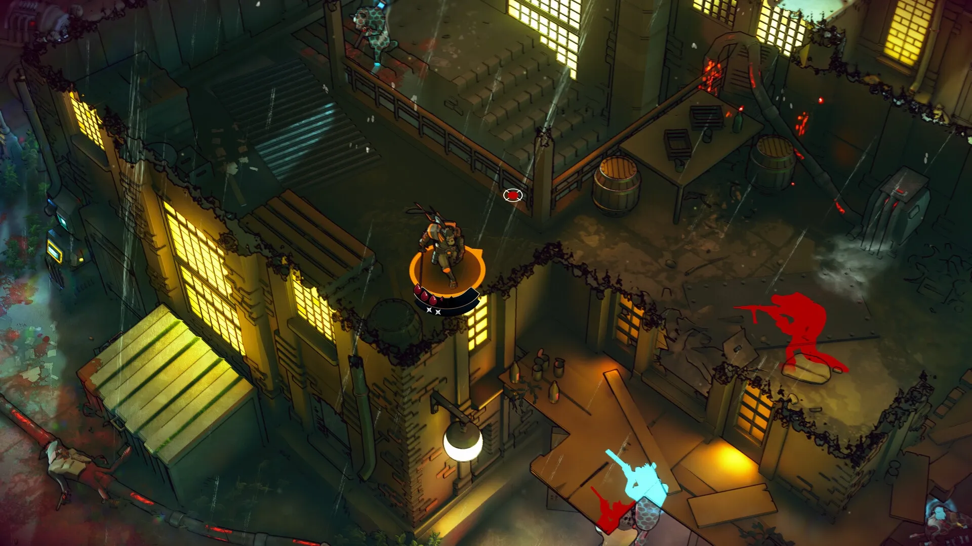 Cursed Blood: Screenshot showing game interface and gameplay elements