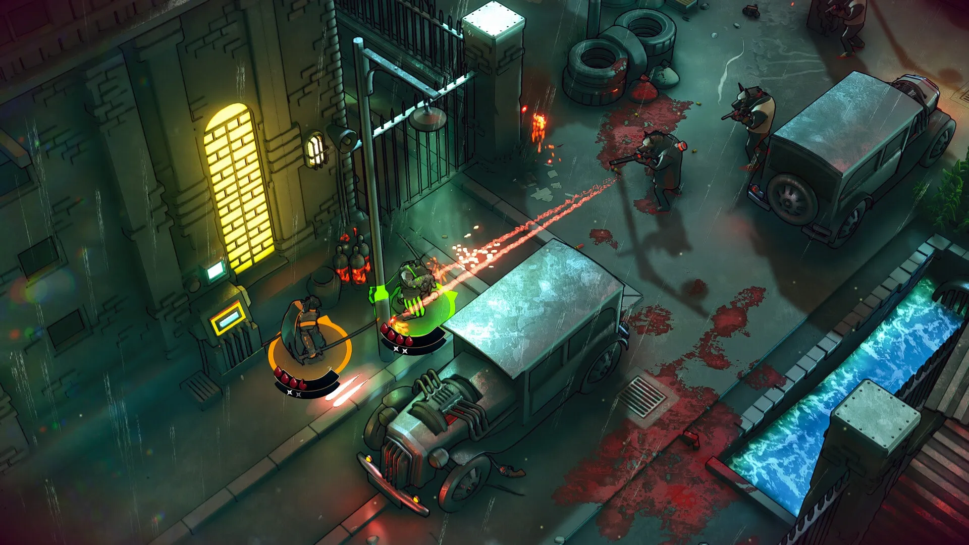Cursed Blood: Screenshot showing game interface and gameplay elements