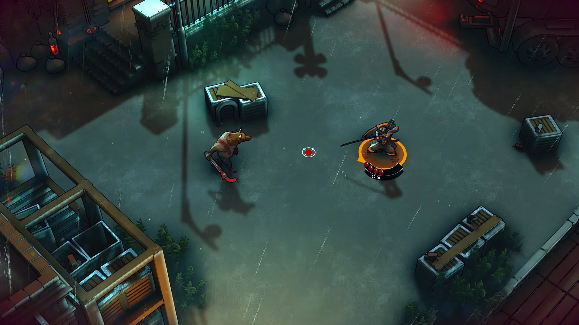 Cursed Blood: Screenshot showing game interface and gameplay elements