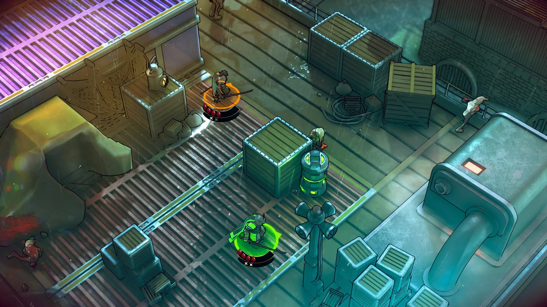 Cursed Blood: Screenshot showing game interface and gameplay elements