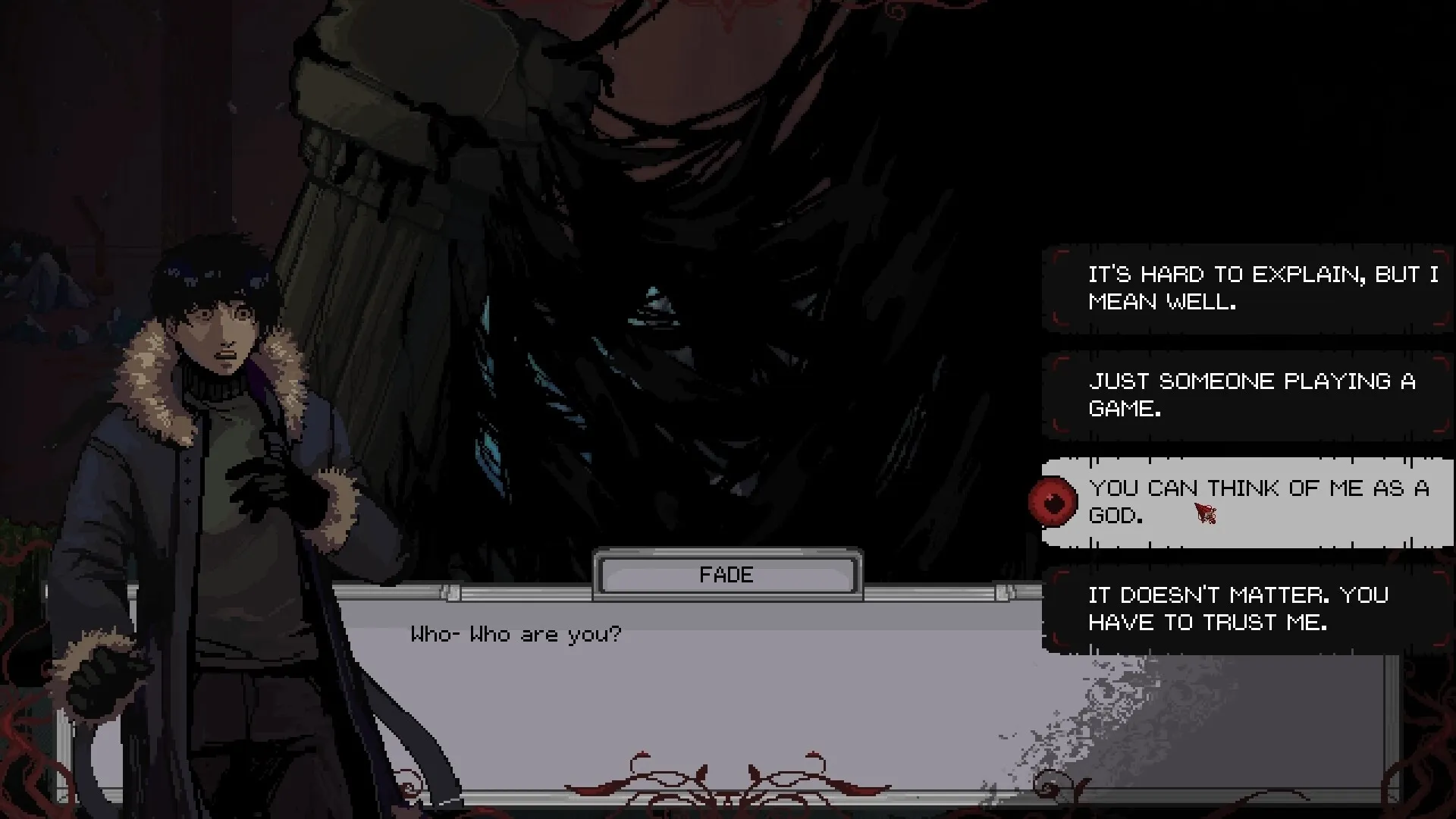 DOWNHILL: Screenshot showing game interface and gameplay elements