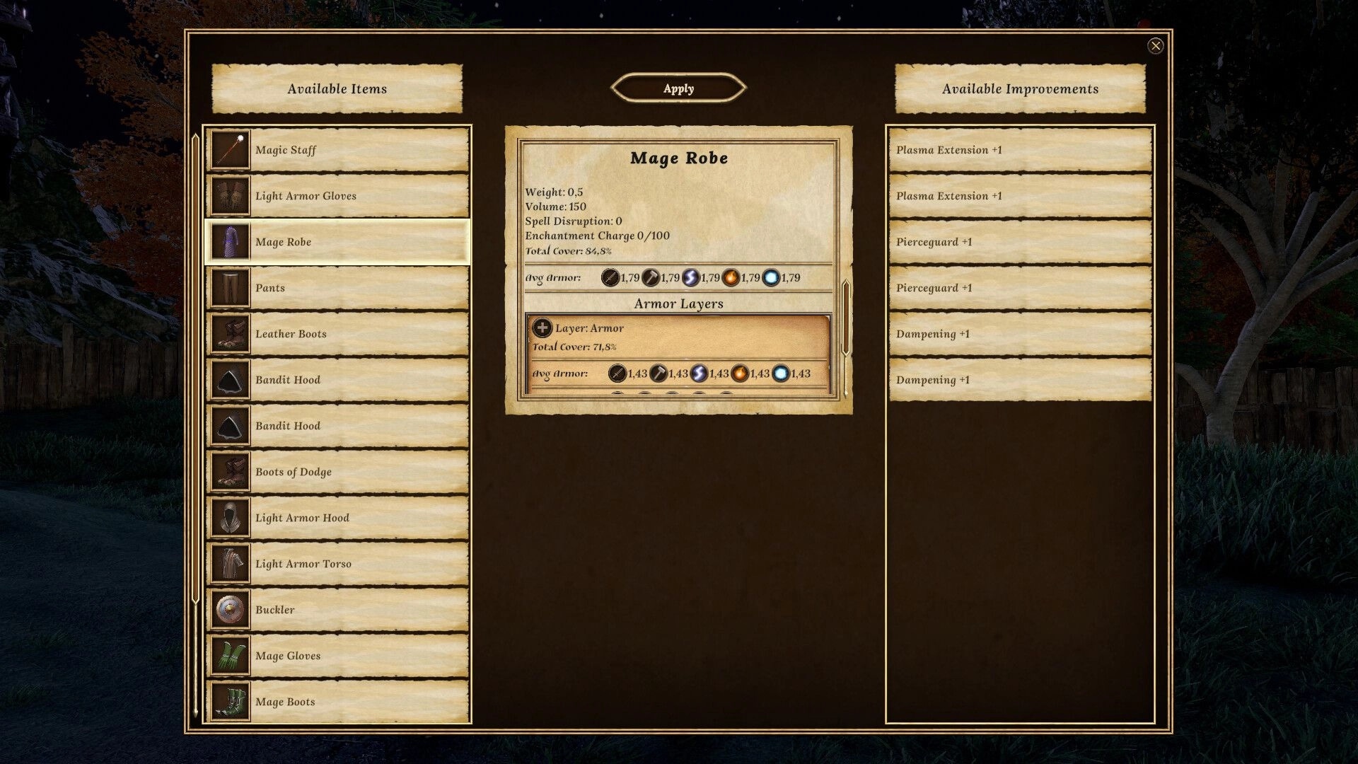 Elengard: Screenshot showing game interface and gameplay elements