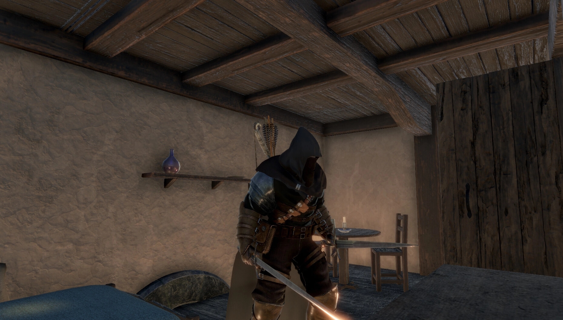 Elengard: Screenshot showing game interface and gameplay elements