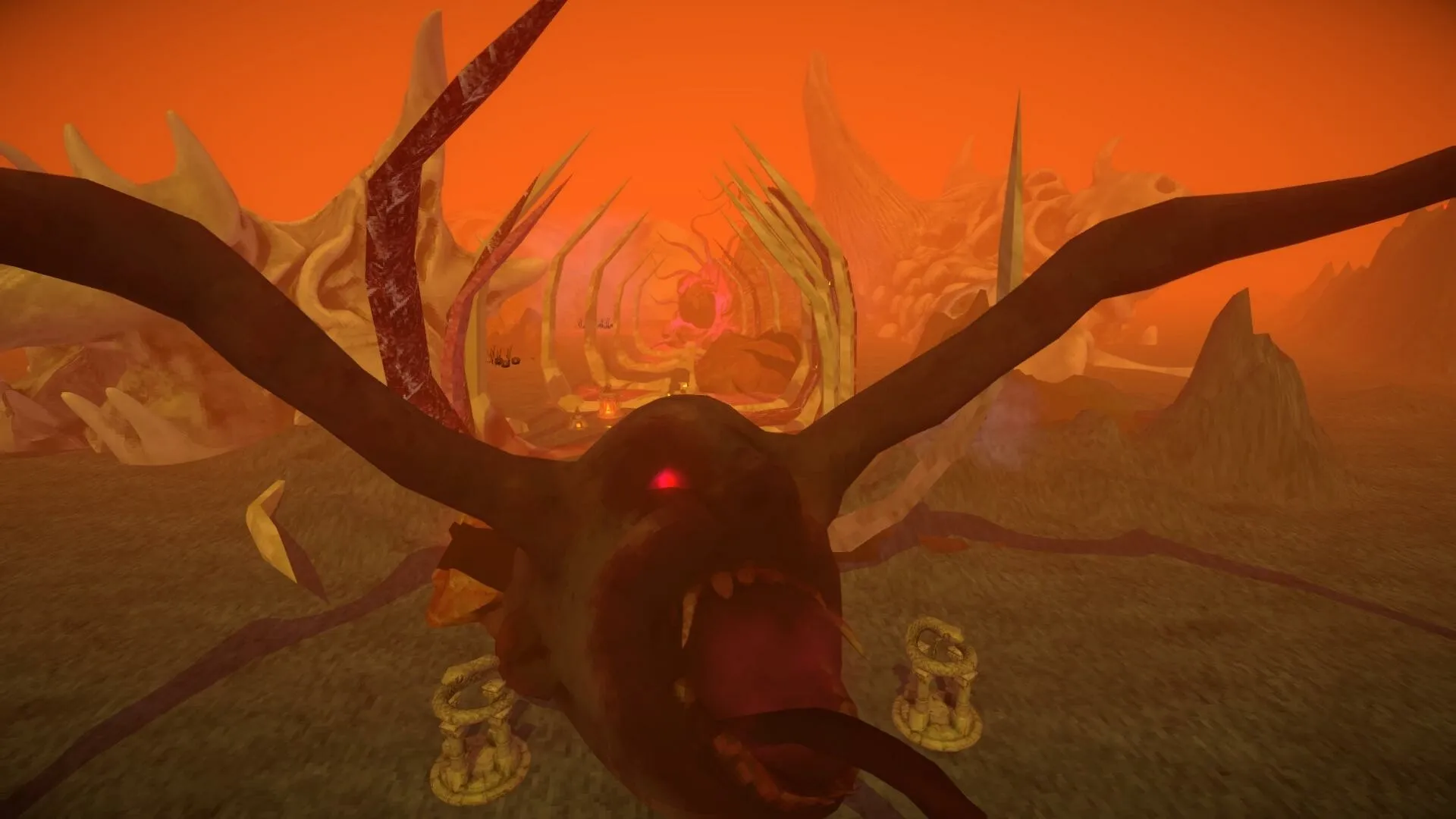 gorepunk: Screenshot showing game interface and gameplay elements